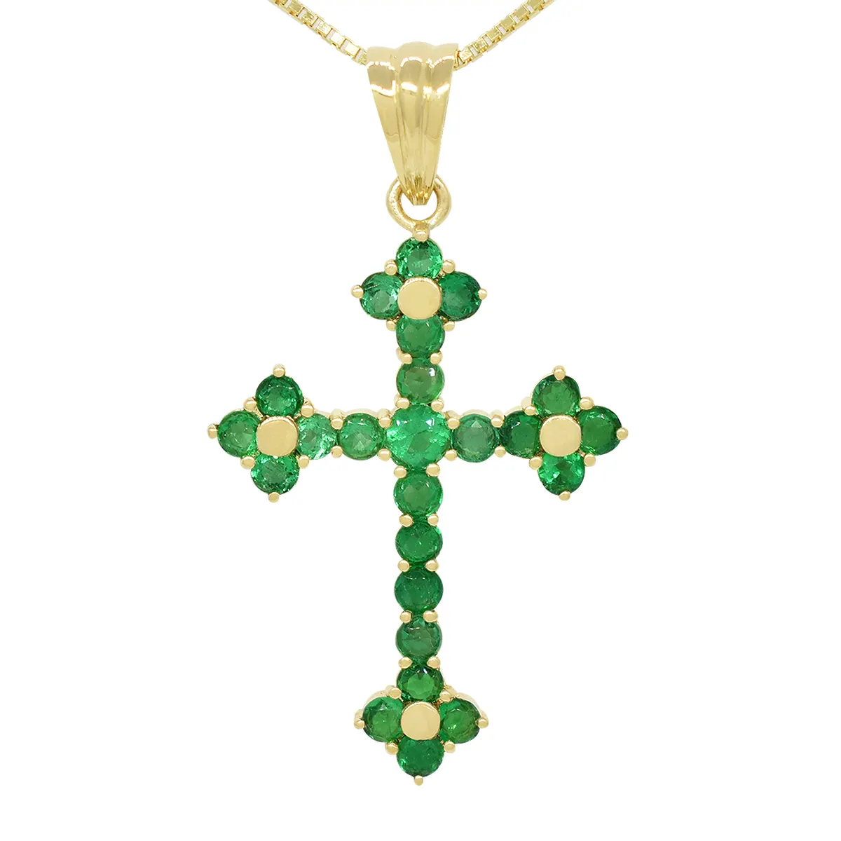 Genuine Emerald Cross Pendant | peacecommission.kdsg.gov.ng