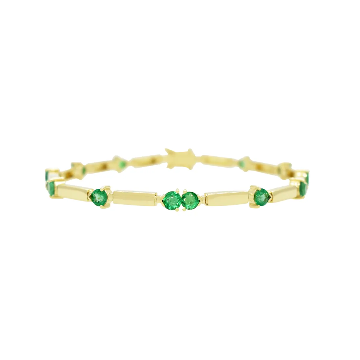 Emerald Cut 9.00 ctw VS2 Clarity, I Color Diamond 14kt White Gold Bracelet  | Costco